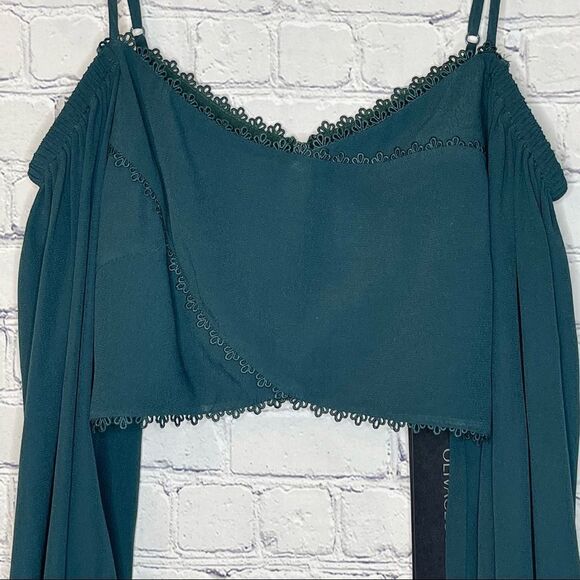 Olivaceous Crop Top - Picture 2 of 5